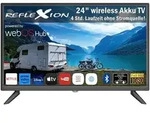 Reflexion LEDA24OSBT 24' Smart Akku LED-TV inkl Halterung - Schwarz