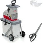 IKRA Elektro Walzenh&auml;cksler Gartenh&auml;cksler| 3000 W | &Auml;ste bis 44 mm | autom.