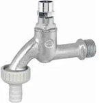 Schl&ouml;sser Auslaufventil 1/2" 0017331520001 DN 15, mit Schlauchverschraubung,