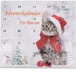 Katzenspielzeug Adventskalender f&uuml;r Katzen Weihnachten - Wei&szlig;