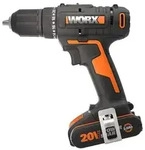 Akku-Bohrschrauber WORX 20V 40Nm WX108.3, inkl. Akku 2,5 Ah, Ladeger&auml;t und...