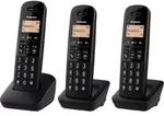 Panasonic KX-TGB613, DECT-Telefon, Kabelloses Mobilteil, 50 Eintragungen,