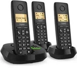 Gigaset PURE 100 AM Trio schwarz Schnurlostelefon mit AB Int.Ware - Schwarz