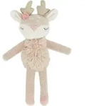 Bieco Kuscheltier Reh Ella mit Rassel | Baby Kuscheltier ab 0 Monate Stofftier Baby