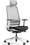 Yaasa Chair Expert B&uuml;rostuhl Ergonomisch mit Kopfst&uuml;tze, Wei&szlig; &ndash; Traglast...