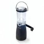 Dynamo Camping Lampe, LED Laterne Kurbellampe, aufladbar ohne Batterien Eaxus