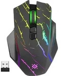 Maus Defender Gm-503 Uran Optic Rf Rgb 3200Dpi 8P - Schwarz