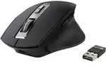 Renkforce RF-WM-300 Ergonomische Maus Bluetooth&reg;, Kabellos Optisch Schwarz/Grau 7