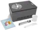 Springlane Eismaschine & Joghurtbereiter Elisa 2,0 L Anthrazit, Edelstahl, mit