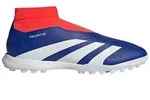 adidas Predator League Laceless Turf Lucid Blue Cloud White Solar Red - EU 46 -...