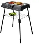 Tisch- und Standgrill elektrisch ca. 52 x 39 cm mit Metalluntergestell