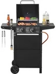 El Fuego&reg; Gasgrill "San Jose 2 Brenner" - Schwarz