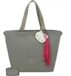 Fritzi aus Preu&szlig;en Schultertasche Umh&auml;ngetasche Sky Stars Hello Kitty Shopper