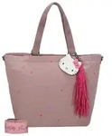 Fritzi aus Preu&szlig;en Schultertasche Umh&auml;ngetasche Sky Stars Hello Kitty Shopper...