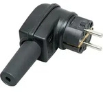 Kopp 178216054, Typ F, Schwarz, CEE 7/7, 250 V, 16 A - Schwarz