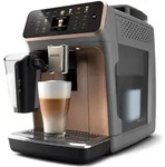 Philips Kaffeevollautomat 5500 Serie, LatteGo, dunkelgrau, rosegold Arena (EP5544/80)