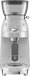 Smeg Mini-Pro CGF02SSEU Elektrische Kaffeem&uuml;hle - Silber - Silber