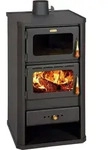 Kaminofen, Holzofen mit Backfach Prity, Modell FM, Leistung 12.1kW