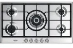 De'Longhi NSL 590 X Einbau-Gaskochfeld, 90 cm, Edelstahl, 5 Brenner - Silber