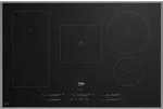 Beko HII 85770 UFTX, Schwarz, Integriert, 80 cm, Zonen-Induktionskochfeld, Glas, 5
