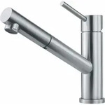 Franke Orbit Doccia, Ziehen, Edelstahl, Edelstahl, Hebelgriffe, Einzelbild, Keramik -