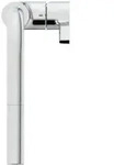 K&uuml;chenarmatur GUSTO L-Auslauf 2F-Br. Ausladung 235mm chrom chrom