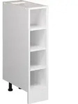 K&uuml;chenregal Vicco R-Line Wei&szlig; 20 cm ohne Arbeitsplatte, Model 37401 - Wei&szlig;
