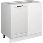 Eckunterschrank Vicco R-Line Wei&szlig; Landhaus 86 cm ohne Arbeitsplatte, Model 37756 -