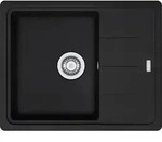 Franke Basis BFG 611-62 Black Matt - 114.0657.810 Granitsp&uuml;le - Schwarz