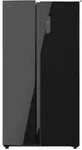 Cecotec Bolero CoolMarket SBS 559, Freistehend, Amerikanische T&uuml;r, Schwarz, 2