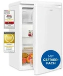 Exquisit K&uuml;hlschrank KS516-4-E-040E weiss | 109 l Nutzinhalt | mit Butterfach 
