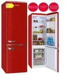 Amica KGCR 387 101 R, 244 l, ST, 39 dB, 3,5 kg/24h, D, Rot - Rot