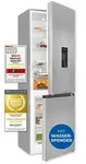 Exquisit K&uuml;hl-Gefrierkombination KGC5320-95-E-WS-040C inoxlook | Nutzinhalt:...