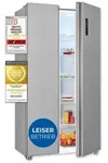 Exquisit Side-by-Side SBS546-040E inoxlook | No Frost | Nutzinhalt: 442 L 