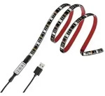 Hama 00012344, Universalstreifenleuchte, Ambiente, Drinnen, Schwarz, Rot, Multi, 12