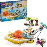 LEGO Sonic the Hedgehog Tails&rsquo; Abenteuerboot, interaktives Boot-Spielzeug mit