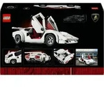 LEGO Icons Lamborghini Countach 5000 Quattrovalvole, Modellauto, Geschenk f&uuml;r