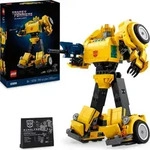 LEGO Icons Transformers Bumblebee, Roboter-Actionfigur f&uuml;r Erwachsene zum Sammeln,