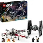 LEGO Star Wars Mashup aus TIE Fighter & X-Wing, baubare Spielzeug Sternj&auml;ger,