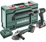 Metabo Akku Combo Set 2.4.1 18 V BS 18 LT + W 18 L 9-125 Quick - metaBOX 165 L