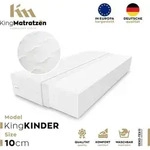 Kindermatratze KingKINDER 90 x 180 x 10 cm aus hochwertigen Kaltschaum I Rollmatratze