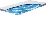 Hn8 Gelschaum-Topper "Surf 100", 140 x 200 cm, H&ouml;he: ca. 8 cm - Wei&szlig;