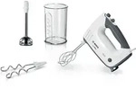 Bosch MFQ37470, Handmixer, Schwarz, Wei&szlig;, Schlagen, Kneten, Mixen, R&uuml;hrer,