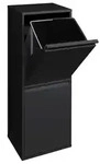 ARREGUI Basic CR206-B M&uuml;lltrennsystem aus Stahl | 2 F&auml;cher M&uuml;lleimer f&uuml;r...