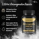Ashwagandha KSM-66&reg; 600 mg pro Tagesdosis von EXVital