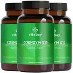 Vitabay Coenzym Q10 Ubiquinol 200 mg &ndash; 180 Kapseln &ndash; hochdosiert &ndash; aktive...