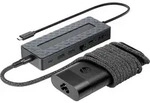 HP Universal USB-C Hub and Laptop Charger Combo - Schwarz