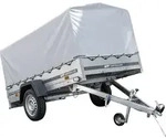 Anh&auml;nger Pkw 230x125 Garden Trailer 230 KIPP Unitrailer 750 kg mit St&uuml;tzrad,