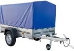 Anh&auml;nger Garden Trailer 200 KIPP 200x106 cm 750 kg [mit Hochspriegel, blauer