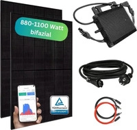 MyVoltaics MB860-5m, MYVOLTAICS Balkonkraftwerk MyBasic 880+ Watt, bifazial, Hoymiles